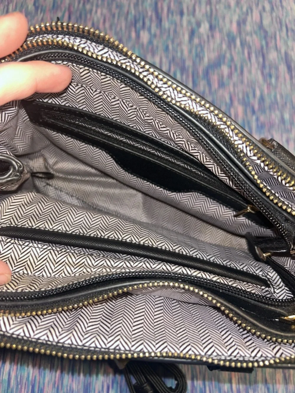Classic Black Women’s Satchel Handbag - Unbranded